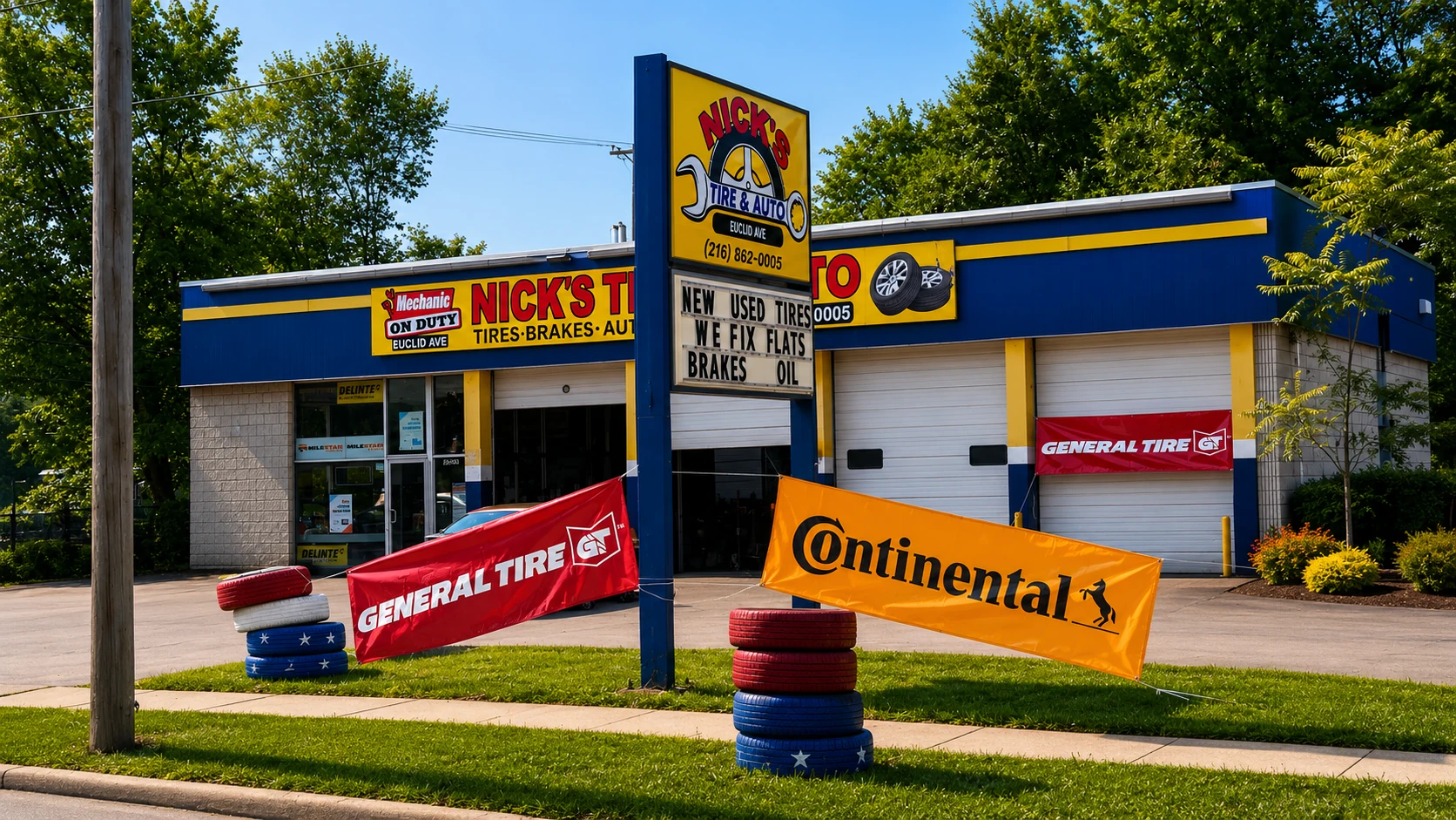 Nick's Tire & Auto on Euclid Ave — auto repair near Wickliffe
